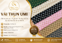Thun Umi – Chất Liệu Được Yêu Thích Nhờ Sự Mềm Mại Và Tính Ứng Dụng Cao