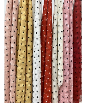 Vải Tơ Gấm Chấm BI